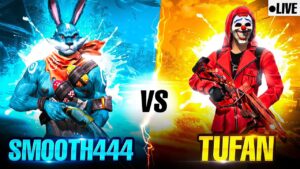 Tufan FF vs Smooth  Live #nonstopgaming #freefirelive #tufanff