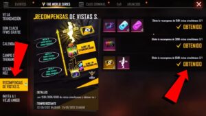 YA LLEGO! RECLAMA LAS RECOMPENSAS DEL MUNDIAL FFWS 2022 EN FREE FIRE 🏆 SALAS PRIVADAS CON PREMIOS