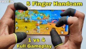 fastest headshot 5 finger handcam full map ranked gameplay garena free fire