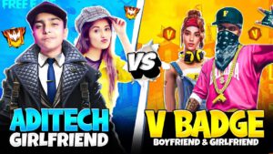 Angry Girlfriend & Boyfriend Challenged Me 🤯 - आज तो गया 🤣 - Garena Free Fire