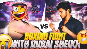 Boxing Fight With Dubai Sheikh 🤛🏻 - Garena Freefire Max #selfiegamers #shorts