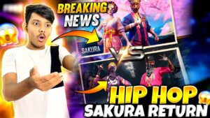 Breaking News 😳 Hip Hop Sakura Return In Garena Free Fire Max 😲🔥