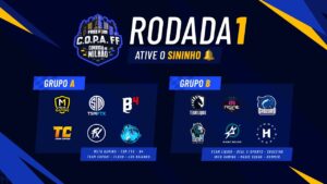 C.O.P.A FF: Corrida do Milhão - Rodada 1 - Grupos A e B | Free Fire