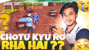 Chhotu Tu Kyu Ro Rha Hai 😒 - Garena Freefire Max #selfiegamers #shorts