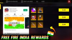 FREE FIRE INDIA REWARDS -Garena Free Fire