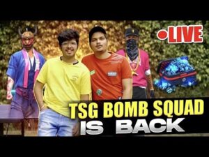 FREE FIRE TSG RITIK IS BACK IN ESPORTS -GARENA FREE FIRE