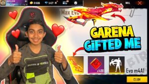 Free Fire Gifting Me New Max Evo Gun Skin 😱 10000 Diamonds - Garena Free Fire