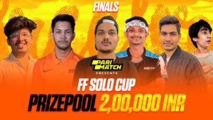Free Fire Live 1 Vs 1 Clash Squad Of YouTubers FINALS 2LAKH😍 Parimatch Solo Cup -Garena Free Fire