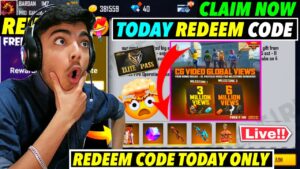 Free Fire Redeem Code Today June 10 | New Redeem Code Free Fire | Redeem Code Free Fire For Today