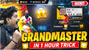 Grandmaster Trick in 1 Hour 💕 || GRENADE Hacker || Garena Free Fire