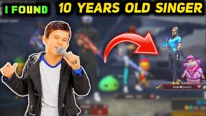 I Found 10 Years Old Cute Singer 😍 - Garena Free Fire.