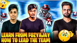 Learn From Fozyajay How To Lead The Team😲😲!! Garena Free Fire