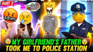MY GIRLFRIEND'S FATHER TOOK ME TO POLICE STATION 😃🤣 FUNNY STORY - Garena Free Fire
