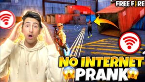 No Internet Prank In Lone Wolf😂😱- Garena Free Fire