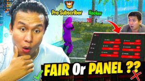 Pro Purple Criminal Subscriber Defeated 😁 Unfair Cheater Panel User 👿 Squad - Garena Free Fire