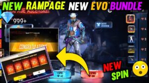 RAMPAGE ASCENSION | NEW EVENT EVO BUNDLE | NEW RAMPAGE BUNDLE | GARENA FREE FIRE