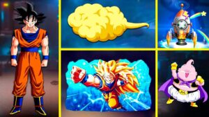 RETO: SOLO PUEDO USAR COSAS DE DRAGON BALL 😲 FREE FIRE