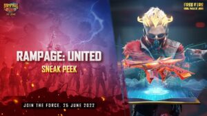 Rampage Reskin Intro | Rampage: United | Garena Free Fire MAX