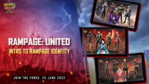 Select your Rampage Identity | Rampage: United | Garena Free Fire MAX