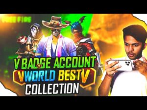 V Badge Account Collection Free Fire 😱 | V Badge Removed 😫 | GARENA FREE FIRE