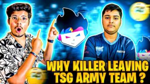 Why Killer Leaving Tsg Army Team🤔🤔!! Garena Free Fire