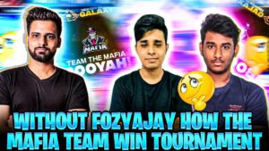 Without Fozyajay How The Mafia Team Win Tournament🤔🤔!! Garena Free Fire
