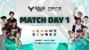 [2022] Free Fire Master League Season VI Divisi 2 Day 1