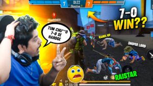 7-0 Win Against Raistar Squad GyanSujan Is Hero Watch Just | Garena Free Fire