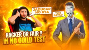 Aimbot User or Fair ?🎯 In Nonstop Gaming Guild Test 🔥|  Garena Free Fire