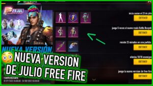 Asi es el Evento De La Nueva Version De Julio Que Llegara a Free Fire Latam 😱 | JORGEPLAYED