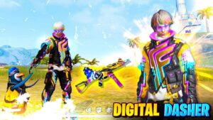 Digital Dasher Bundle & New UMP Badge99 Gameplay - Garena Free Fire