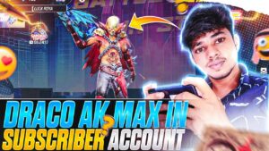 Draco Ak Max In Subscriber Account - Garena Freefire Max #selfiegamers #shorts