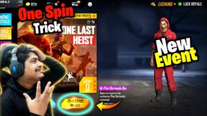 FREE FIRE NEW HEIST ROYALE EVENT - FREE FIRE NEW EVENT !! TECHNO BANDA