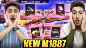 Free Fire New M1887 Royale😍 All Rare M1887 Are Back Gifting To Subscriber -Garena Free Fire