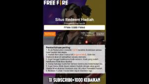 GARENA RESMI ❗❗5 KODE REDEEM FREE FIRE 9 JULI 2022❗