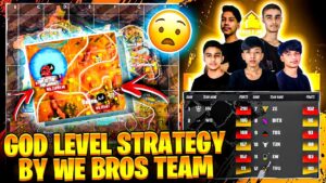 God Level Strategy By We Bros Team In FFNC😲😲!! Garena Free Fire