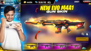 I Got New M4A1 Hacker Evo Gun Skin From Magic Wheel Garena Free Fire