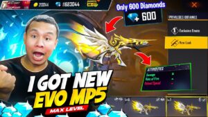 I Got New Mp5 Evo Gun Skin in just 600 Diamonds 😱🙄 Tonde Gamer Diamond King Now 😂 Garena Free Fire