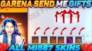 I got All m1887 gun skins from garena free fire || new m1887 gun event || renu gaming