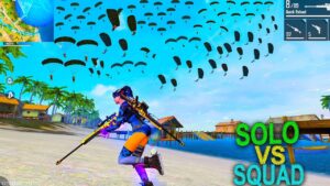 Impossible Solo Vs Squad Full Gameplay | Garena Free Fire