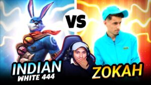 Indian 🇮🇳 White 444 Vs Brazilian 🇧🇷 Legend Zokah Squad Garena - Free Fire 🔥!! Ng Abhishek