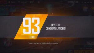 India's Highest Level Player 93 level Up - Garena Free Fire