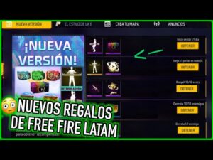 Los Nuevos Regalitos De La Nueva Version Que Llego a Free Fire Latam 😎 VS Otras Regiones 😳