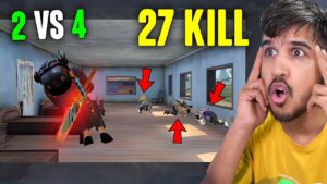MAG7 GUN DESTRUCTION 27 KILL AJJUBHAI AND AMITBHAI BEST GAMEPLAY - GARENA FREE FIRE