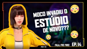 👾 MOCO INVADIU O ESTÚDIO DE NOVO??????? 🤨 | Fala, Free Fire! #14
