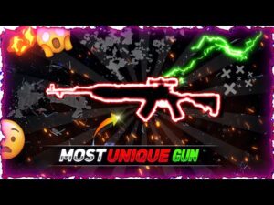 Most Unique Gun Of Free fire 😱🤩 | Garena free fire #shorts #freefireshorts
