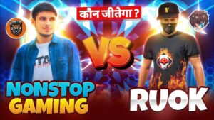 NONSTOP GAMING vs @RUOK 🔥 || 🇮🇳 vs 🇹🇭 || First Time in History - Garena Free Fire