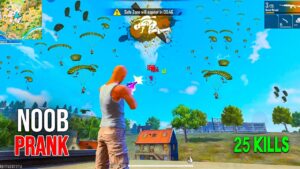 Noob Prank Solo Vs Squad Full Gameplay | Mist Watch Garena Free Fire