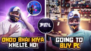 Pagal M10 😲 Bought PC 🖥️After Watching My GOD Gameplay 🥵👽Everyone Shocked 😱😵 - GarenaFreeFire