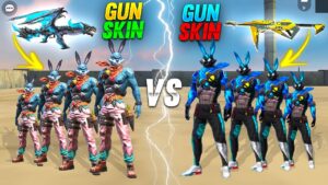 Pro vs Rich Gun Skin Challange😍 On Factory Roof Must Watch - Garena FreeFire